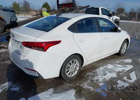 2019 Hyundai Accent Sel z USA, uszkodzony, nr VIN 3KPC24A31KE076974